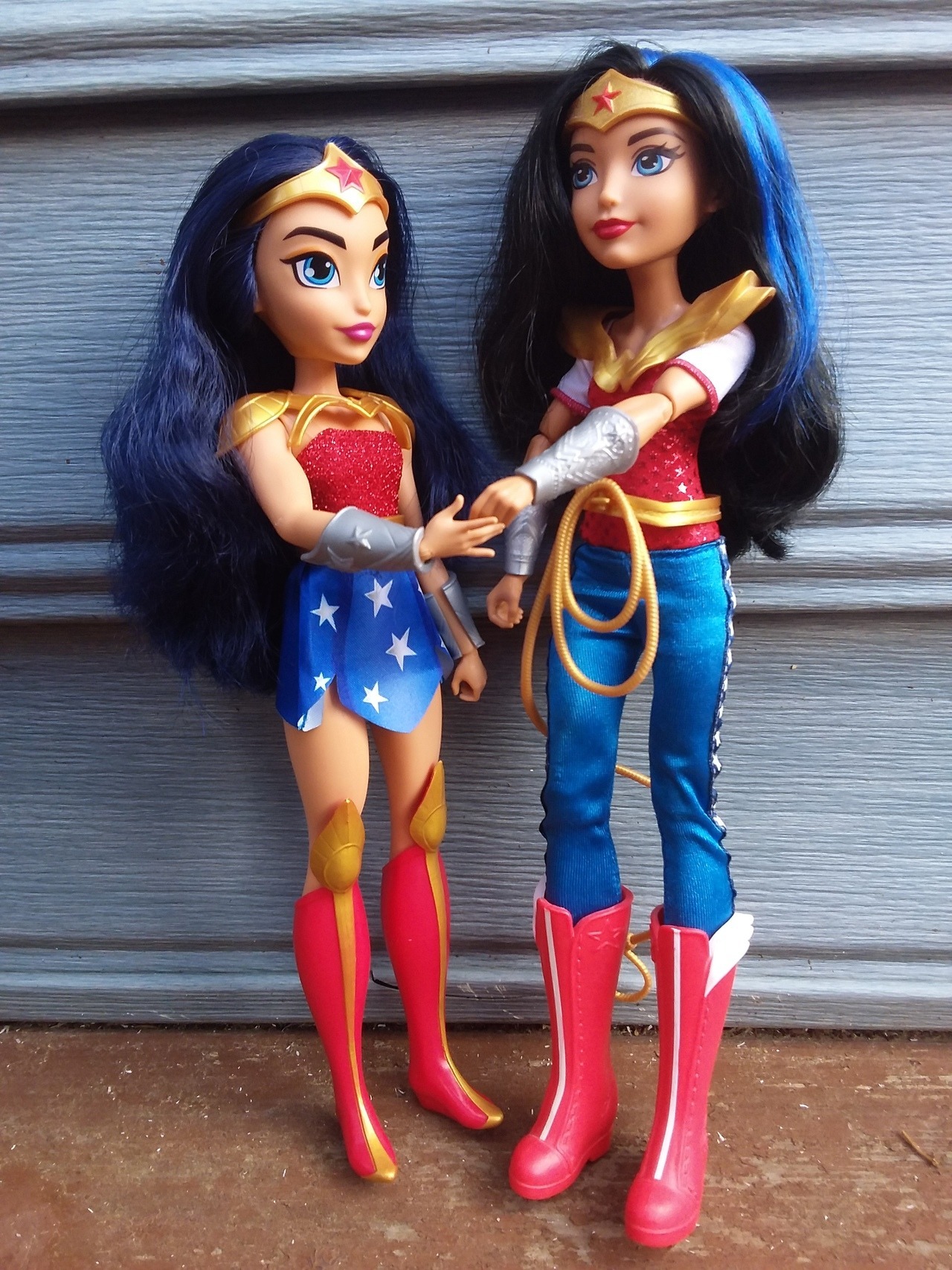 NEW 2019 BARBIE DC COMICS SUPER HERO  WONDER WOMAN TOP  for Barbie doll 