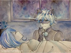 harleysart:  MariChat May Day 28: Hospital