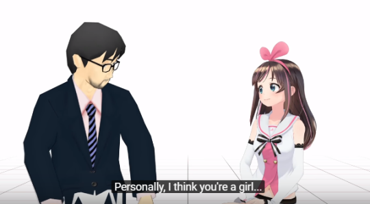 destinytomoon:  destinytomoon: I still can’t believe than Kizuna is a canon non binary wlw what a time for be a live  Non binary icon Kizuna AI !!!!!!!!!! 