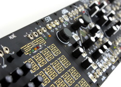 Synth-City:  Make Noise System Cartesian In Black And Gold