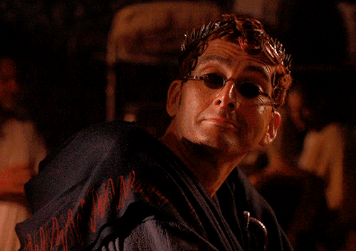 Crowley Letting His Growing Love For His Angel Husband Slip Through The Ages.Sequel To X