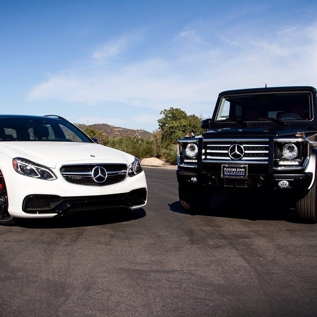 drivingbenzes:  Mercedes-Benz E 63 AMG &amp; G 550