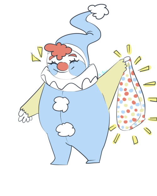 abbiecool22:Hi @kiwi !!!! I was wondering if your little clown, Blinkie, maybe had a blankie?  