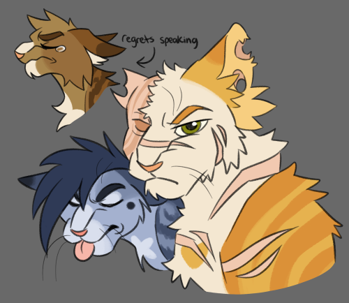 That Scene Where Thornclaw Bitches Out Brightheart (his Sister????) And Jaypaw For Some Reason And She