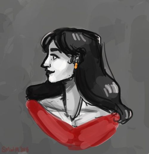 miramelindamusings:Another attempt at drawing Thayet