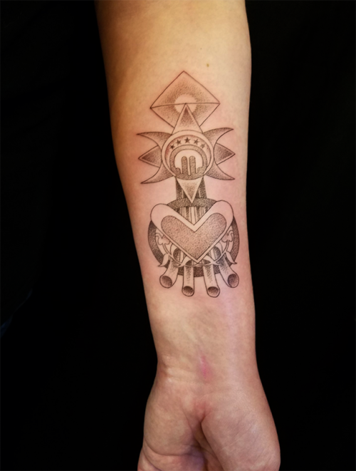 ‘Tis done! First tattoo, with some nerdy shit that I adore. (Now I can plan the Otachi based one, be