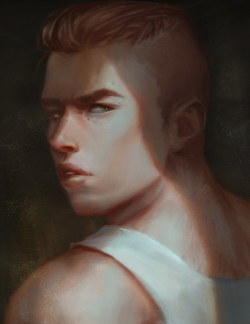 Oc Rendering/lighting Practice Portrait Doodles