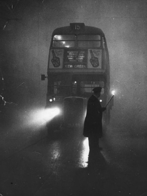 jsnspr:London Smog: The Great Smog of ‘52: The Great Smog of ‘52 or Big Smoke was a severe air