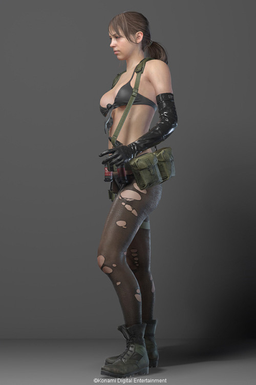 gamefreaksnz:  Metal Gear Solid 5: New behind-the-scenes video reveals Kojima’s controversial sniper characterKonami has released a developer’s diary showing the creation process of Metal Gear Solid V’s sexy new sniper, Quiet.    