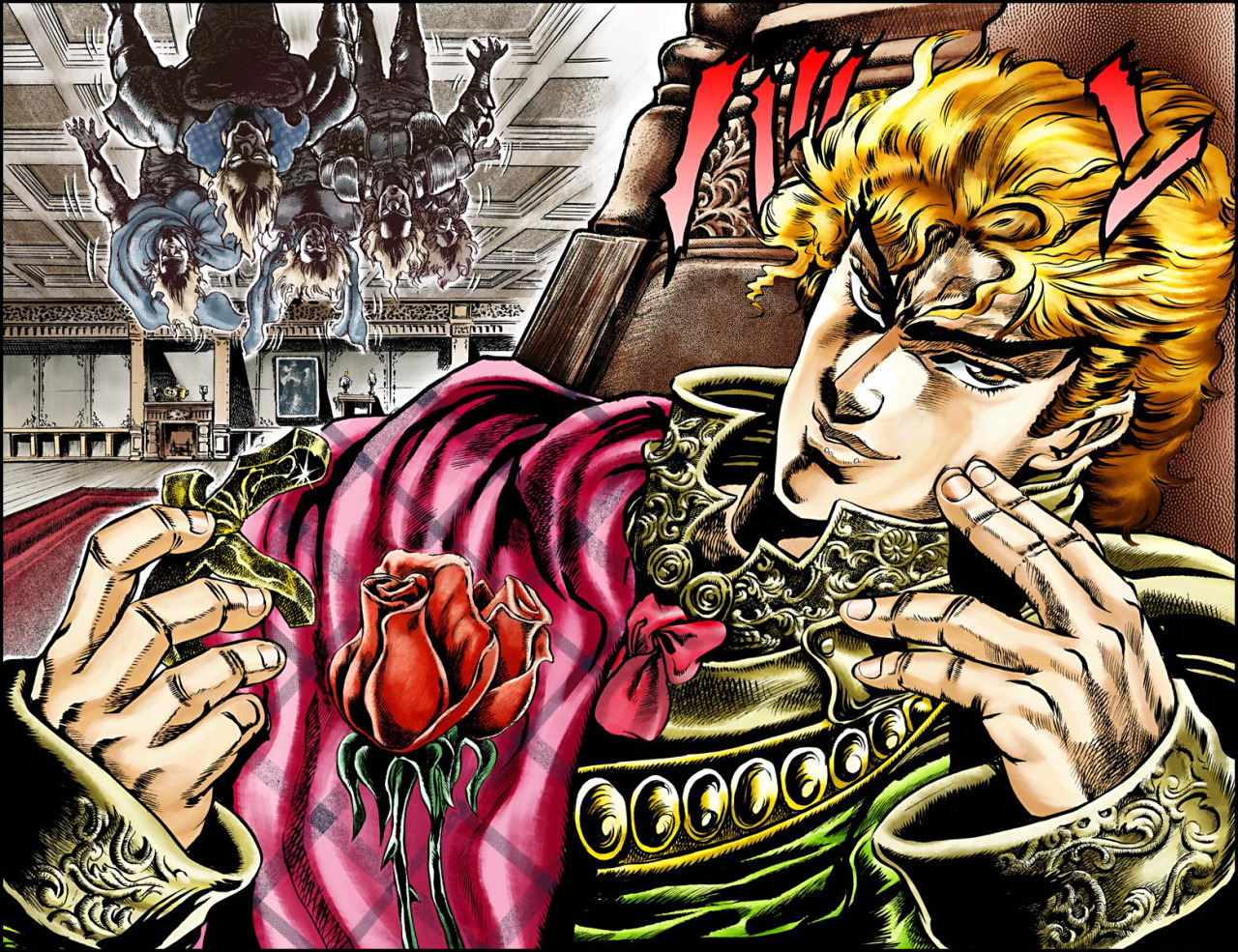 Anime Dio Brando Jojo Canvas Art Poster and Wall Art Picture Print Modern  Family bedroom Decor Posters 12x18inch(30x45cm) : Amazon.co.uk: Home &  Kitchen