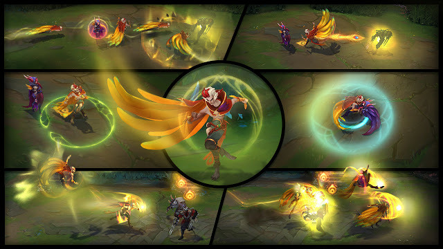 leaguesbottombitch: Playing as Rakan Passive: Fey Feathers Rakan’s coat occasionally