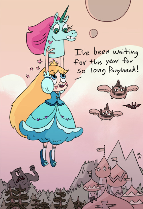 Happy New year from me and Star Butterfly!  See what happens to Star and all her friends S