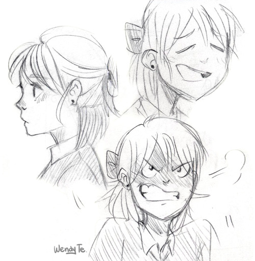 Character expressions. 