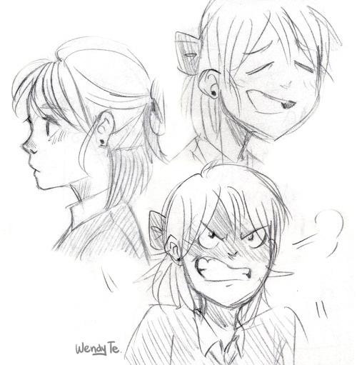 Character expressions. 