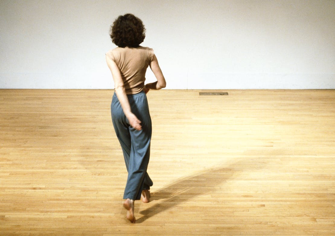 pattismithandrobertmapplethorpe:  Trisha Brown, Accumulation, Walker Art Center,