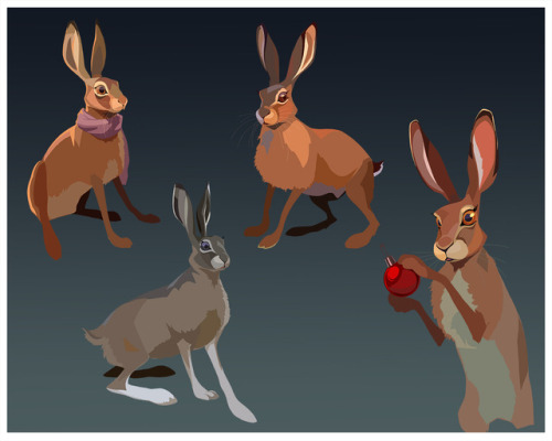 John Lewis Christmas spot designs I did for Passion Pictures.