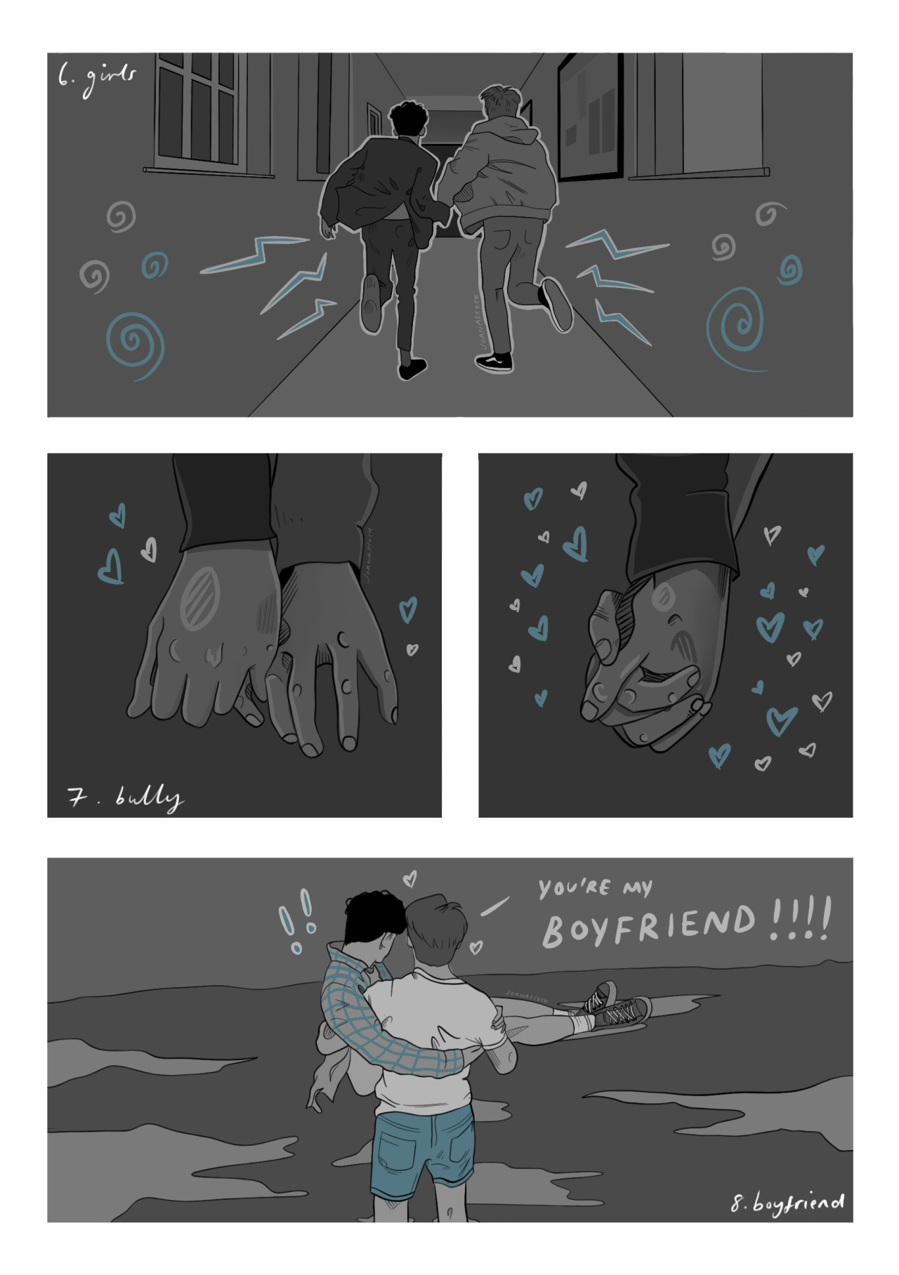 PART 3 OF MY SILLY LIL COMIC !! (part 1 | part 2) [prints here] #heartstopper#heartstopper fanart #nick and charlie  #nick x charlie #nickcharlie#lgbtq#mlm#fanart#nick nelson#charlie spring