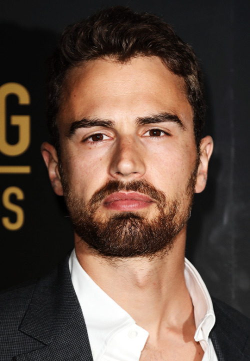 Theo James attends the &lsquo;Backstabbing For Beginners&rsquo; New York screening at iPic T