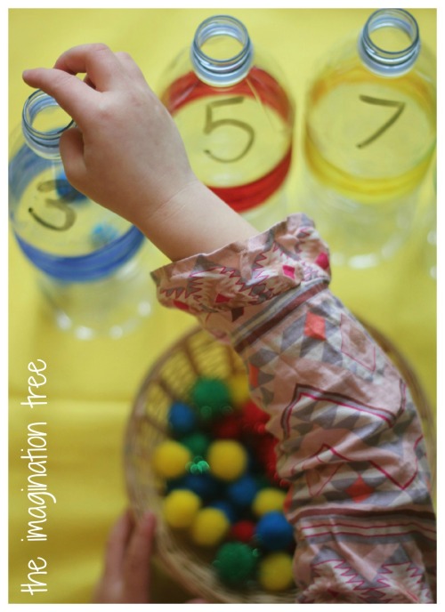 &ldquo;Sort and Count Maths Bottles&rdquo;