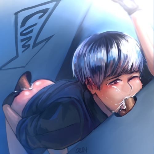 a-z04: I was trying to do a kink prompt and accidentally used kane- haiseeee as my guinea pig. I lea