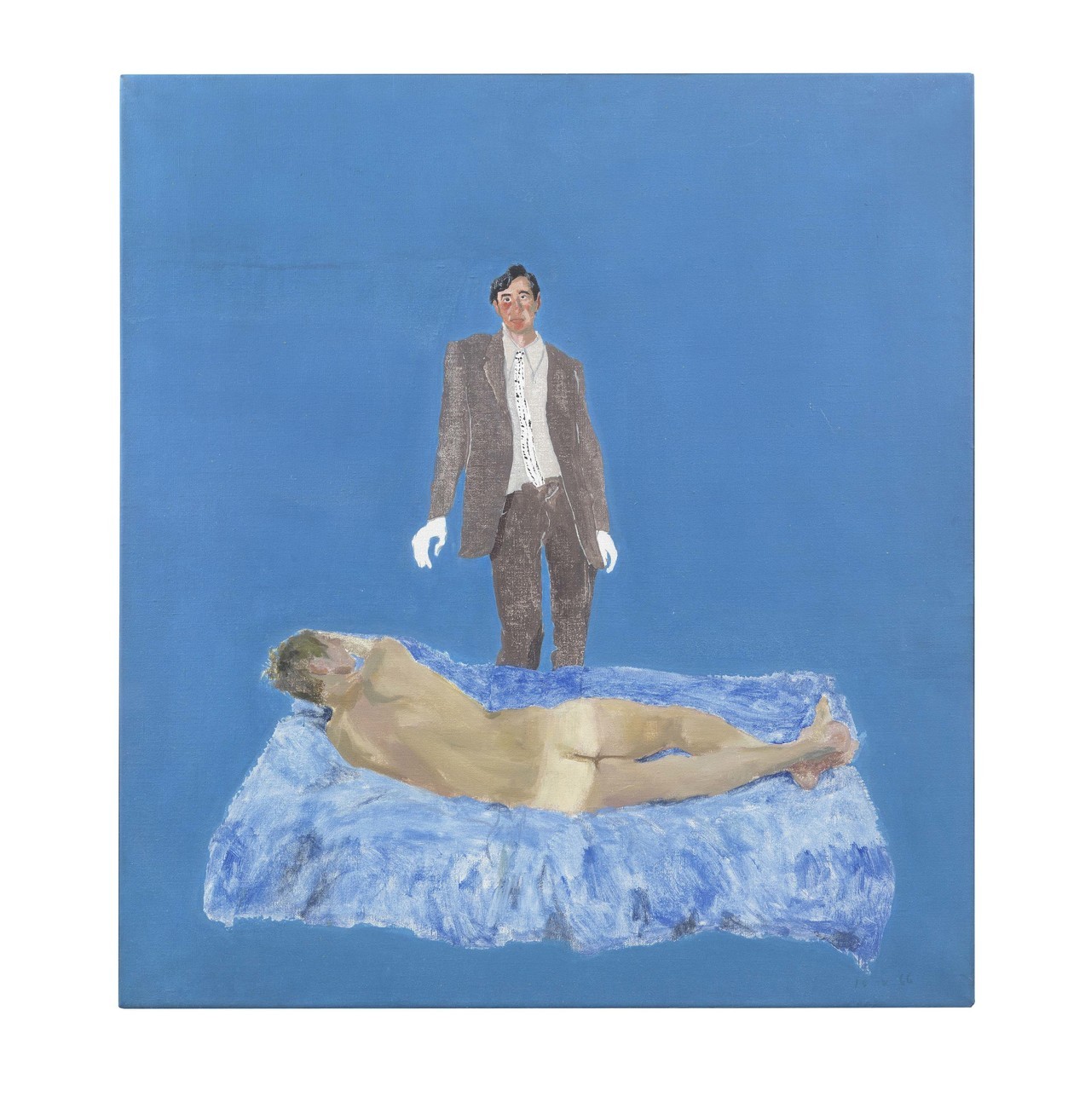 oliverscarlin:  Patrick Procktor - Nicholas and Keith (1966)