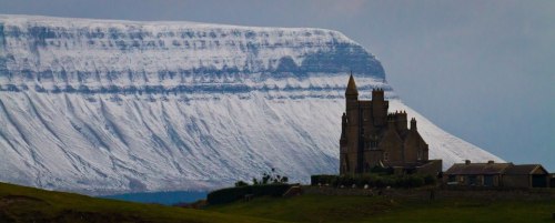 pagewoman:Classiebawn Castle, Ben Bulben, County Sligo, Ireland 