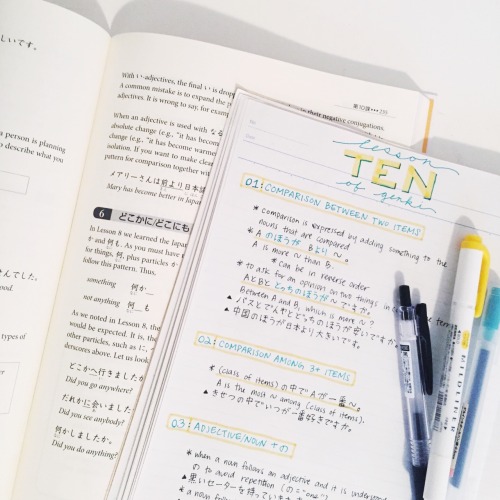 studynaire:  atejapan:  Planning on finishing Genki I by the end of this month! My current class is 