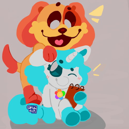 Heres Dogday And Craftycorn,lil Thing/doodle I Did A While Ago!!!!