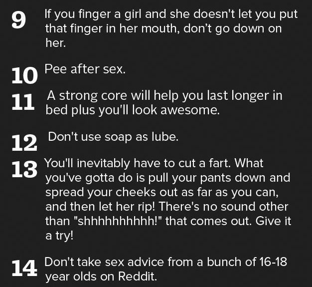 pr1nceshawn:  What’s Your Best NSFW Life Pro Tip? 