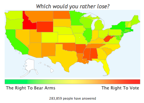 solarpunkcast:afloweroutofstone:mapsontheweb:Which would you rather lose? - United StatesThis is a r