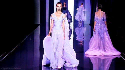 Old Hollywood glamour at Ralph &amp; Russo Haute Couture Fall 2014