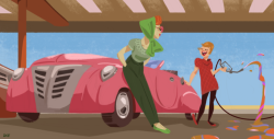 Djcrumrine:my Friends Were Having Fun Drawing Harley And Ivy, So I Wanted To Jump