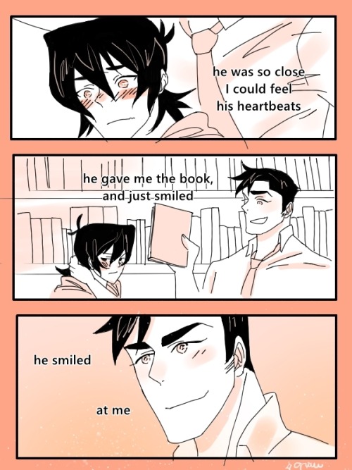 creamxgrim:AU where Keith is the disaster gay (or something like that :’D) I didn’t just want to m