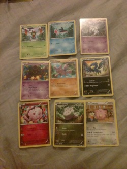 also got a different card in each of the