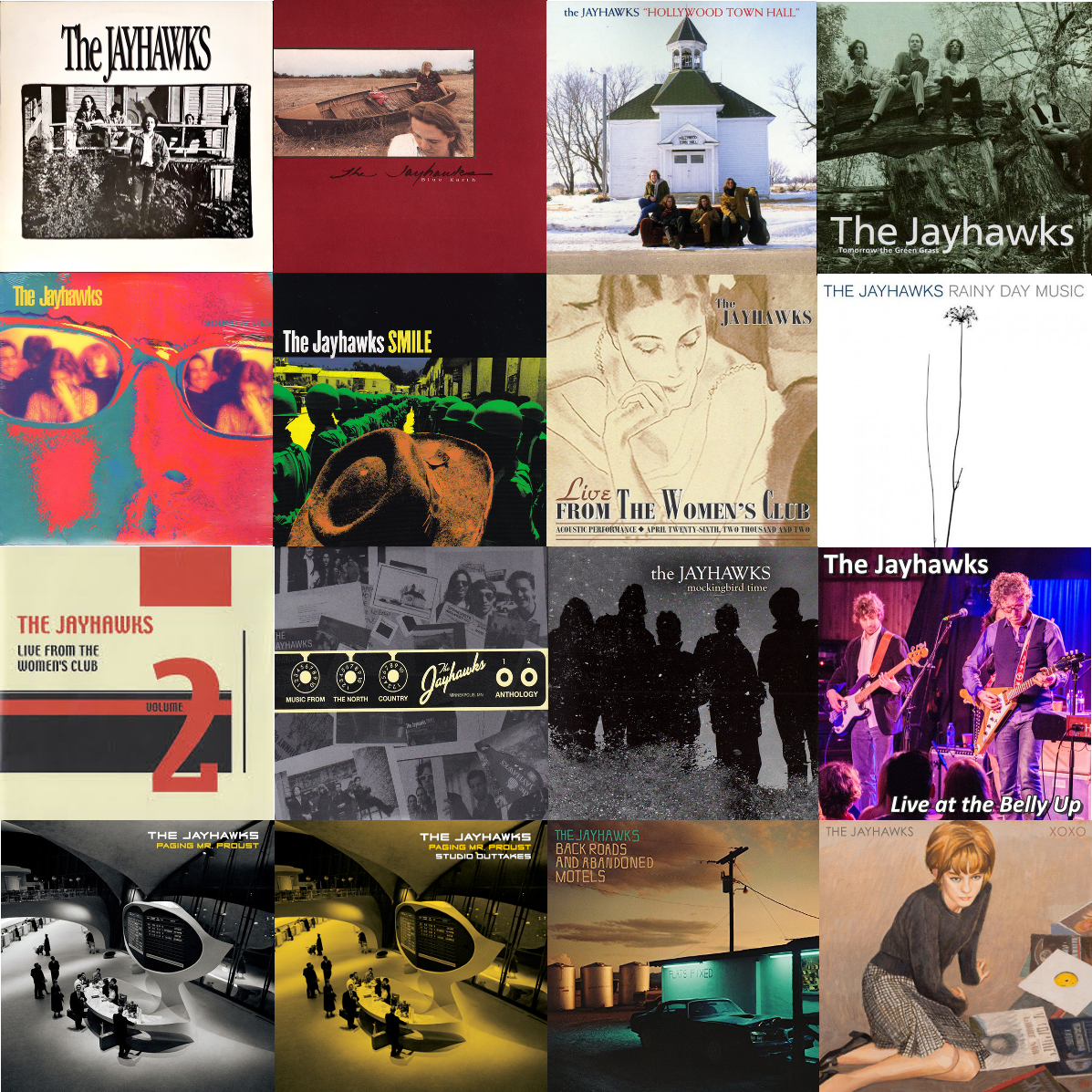 JAYHAWKS NEWS — THE JAYHAWKS DISCOGRAPHY