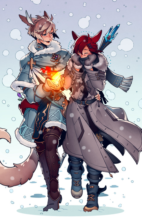 blusterPoor miqo’te being sensitive to the cold…