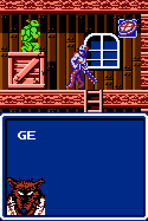 morebuildingsandfood:  Pizza from Teenage Mutant Ninja Turtles, by Konami. 