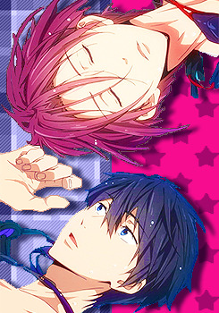 envy-and-pride:  Matsuoka Rin’s main relationships (◡‿◡✿) 