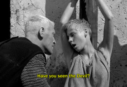 anamorphosis-and-isolate:  ― The Seventh Seal (1957)“Have you seen the Devil?”