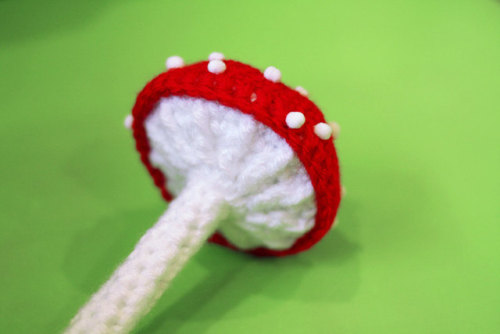 sosuperawesome: Mushroom Toadstool Pen Cozy by Twinkie Chan on Etsy