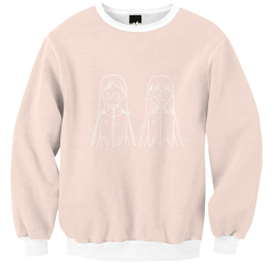 ann2shop:DAY DREAM sweatshirt pink / mauve  