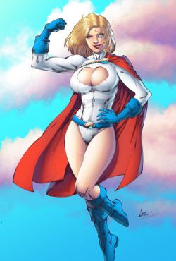 extraordinarycomics:  Powergirl by Caio