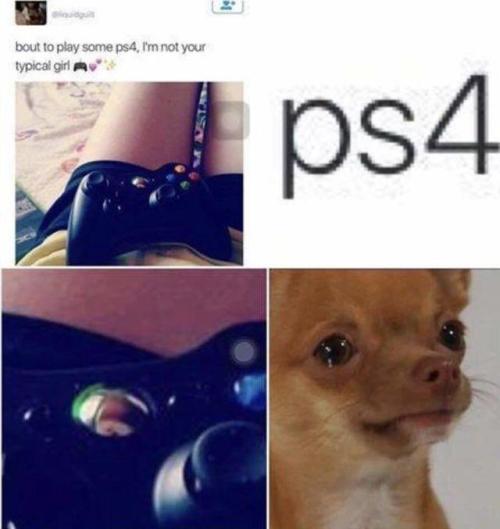 we-love-gaming:Bout to play some ps4