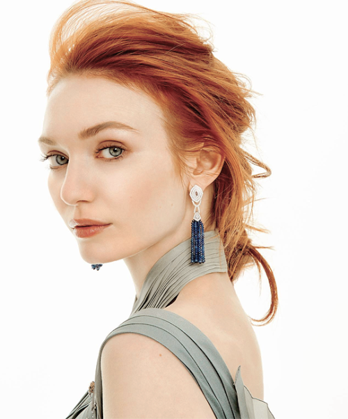 dailygingerheads:ELEANOR TOMLINSON.ph. for Vanity Fair UK, 2017.