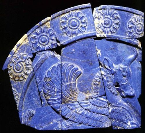 treasures-and-beauty - Iran, Achaemenid ornamental Lapis lazuli...