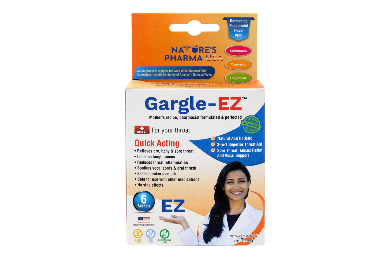 Instant way to relieve sore throat | Gargle-EZ