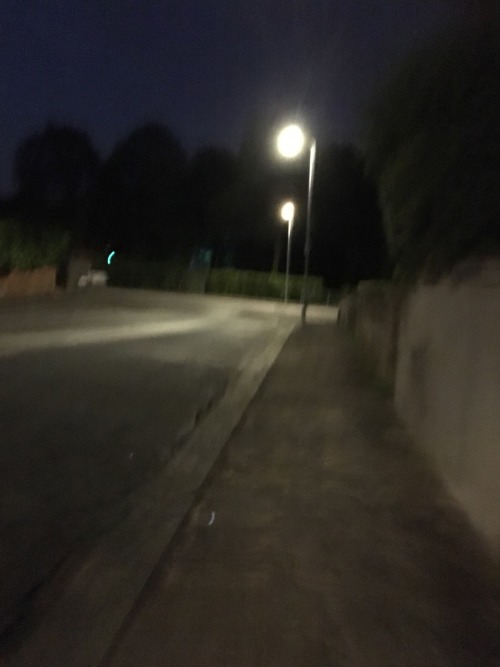 Sometimes late night walks are lifes greatest problem solvers.