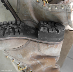 mudboyuk:  dirty work boots