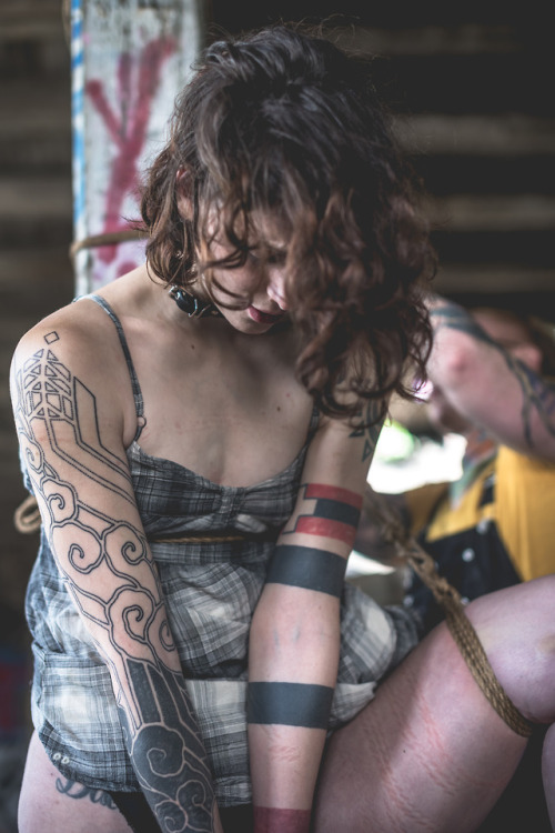 camdamage: Enjoying some breath restriction thanks to Alice Wolfe | shot by DWLPhoto [full set and more here] 