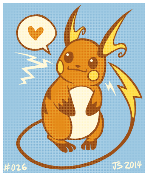 kinokosaur:Raichu for my “Gotta Sketch Em All” challenge. I have literally 40 more backl